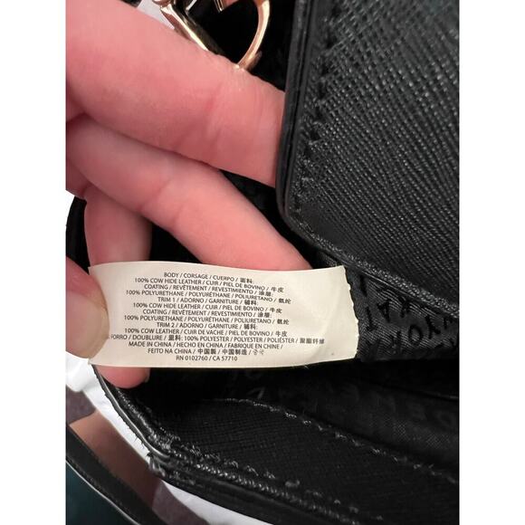 Kate Spade New York Wesley Place Suede Laurel Handbag Black GS - Picture 9 of 9